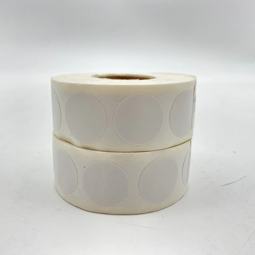 2000 White Color Coding Dot Stickers 3/4